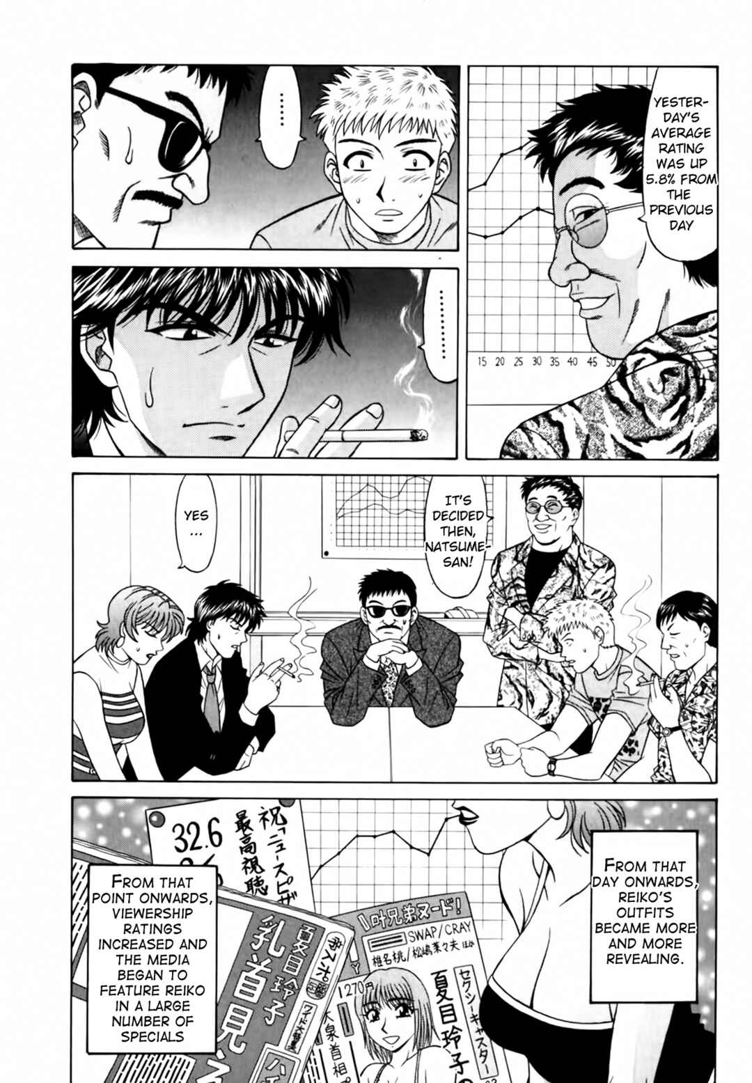 Page 10 Chapter 23 The Temptation of Newscaster Reiko Natsume