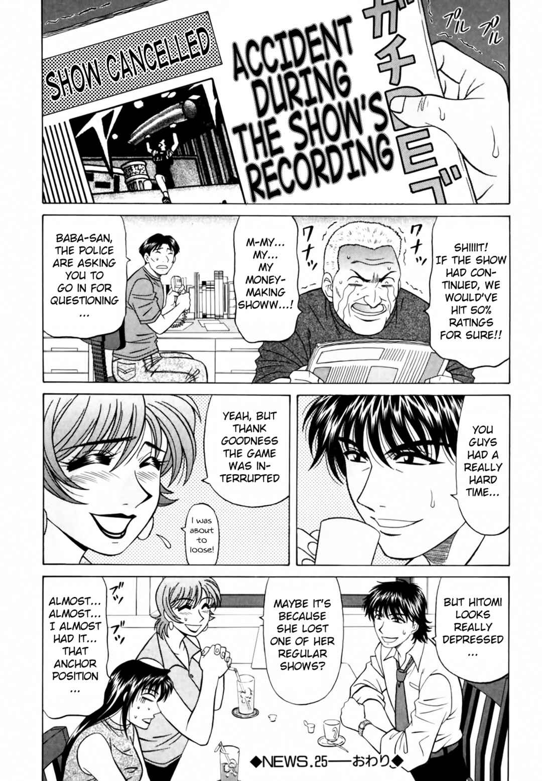 Page 21 Chapter 25 The Temptation of Newscaster Reiko Natsume