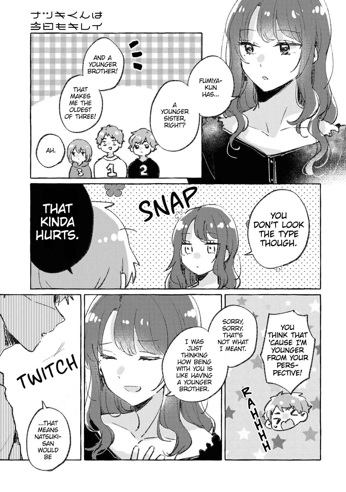 Page 4 Chapter 12 Natsuki-kun wa Kyou mo Kirei