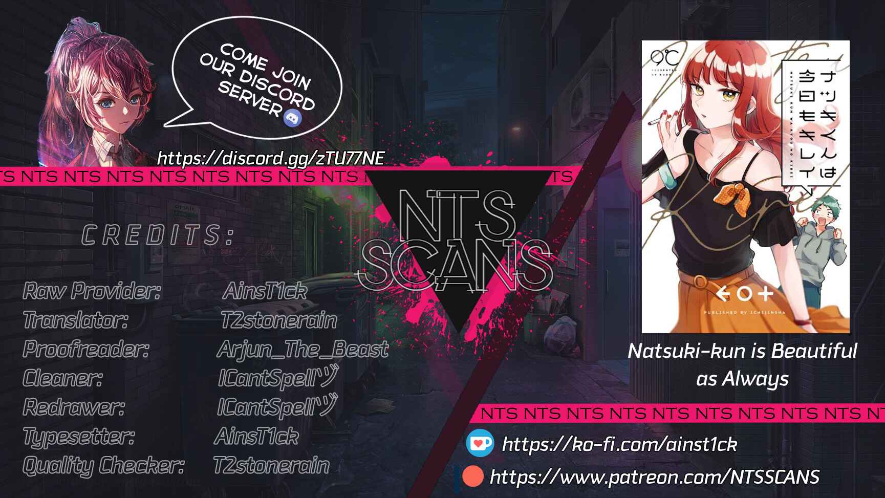 Page 1 Chapter 3 Natsuki-kun wa Kyou mo Kirei
