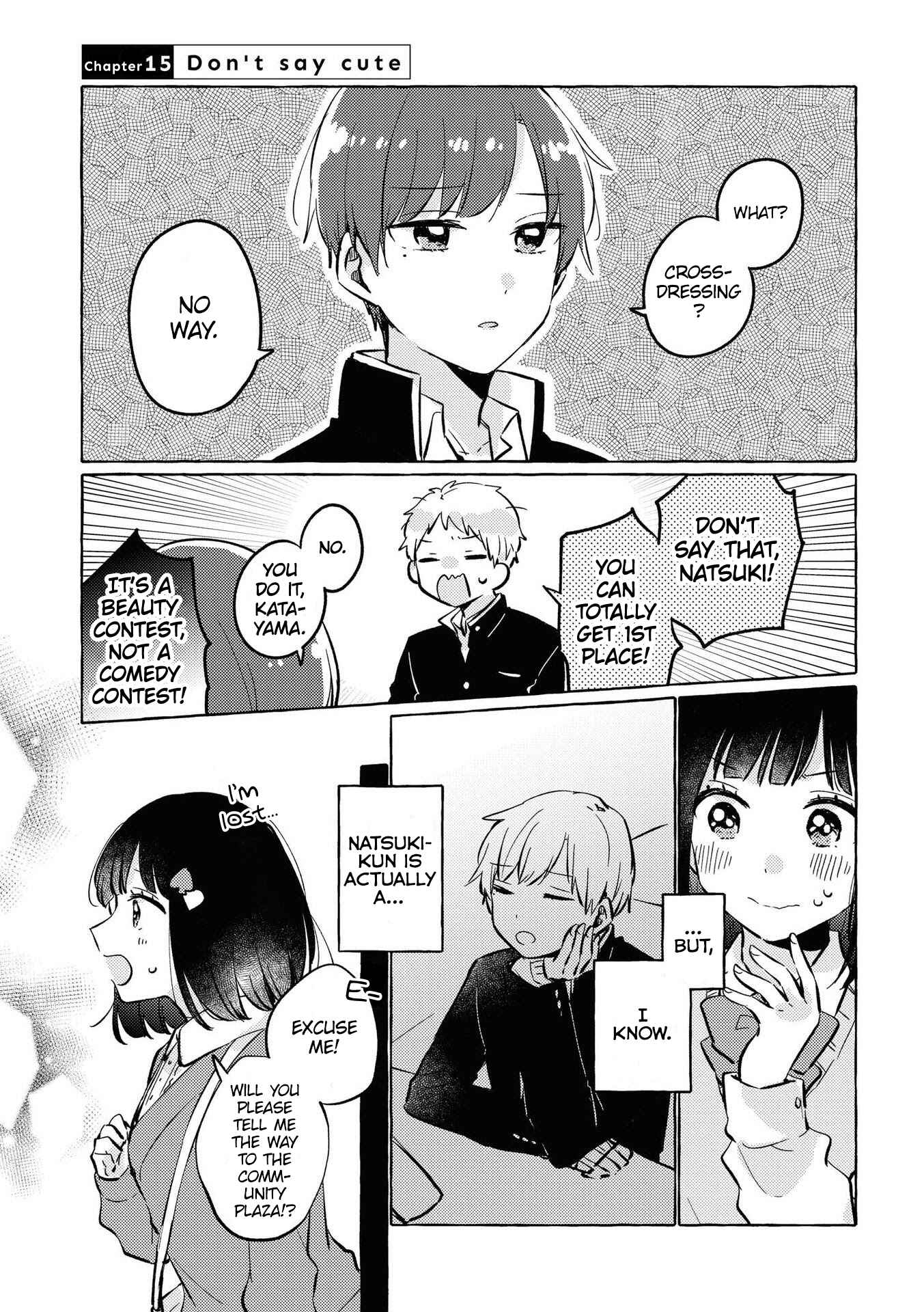 Page 2 Chapter 15 Natsuki-kun wa Kyou mo Kirei