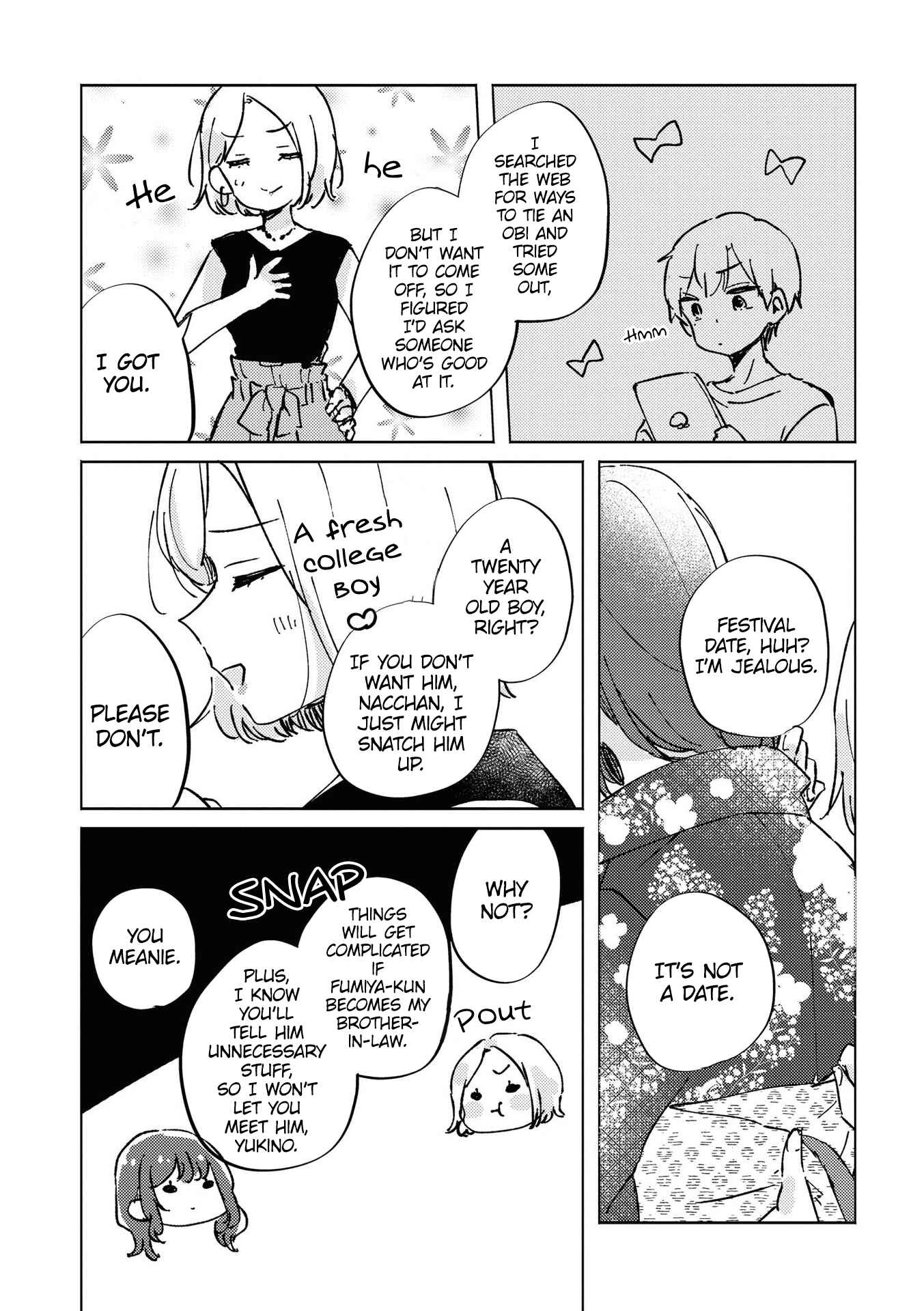 Page 4 Chapter 8 Natsuki-kun wa Kyou mo Kirei