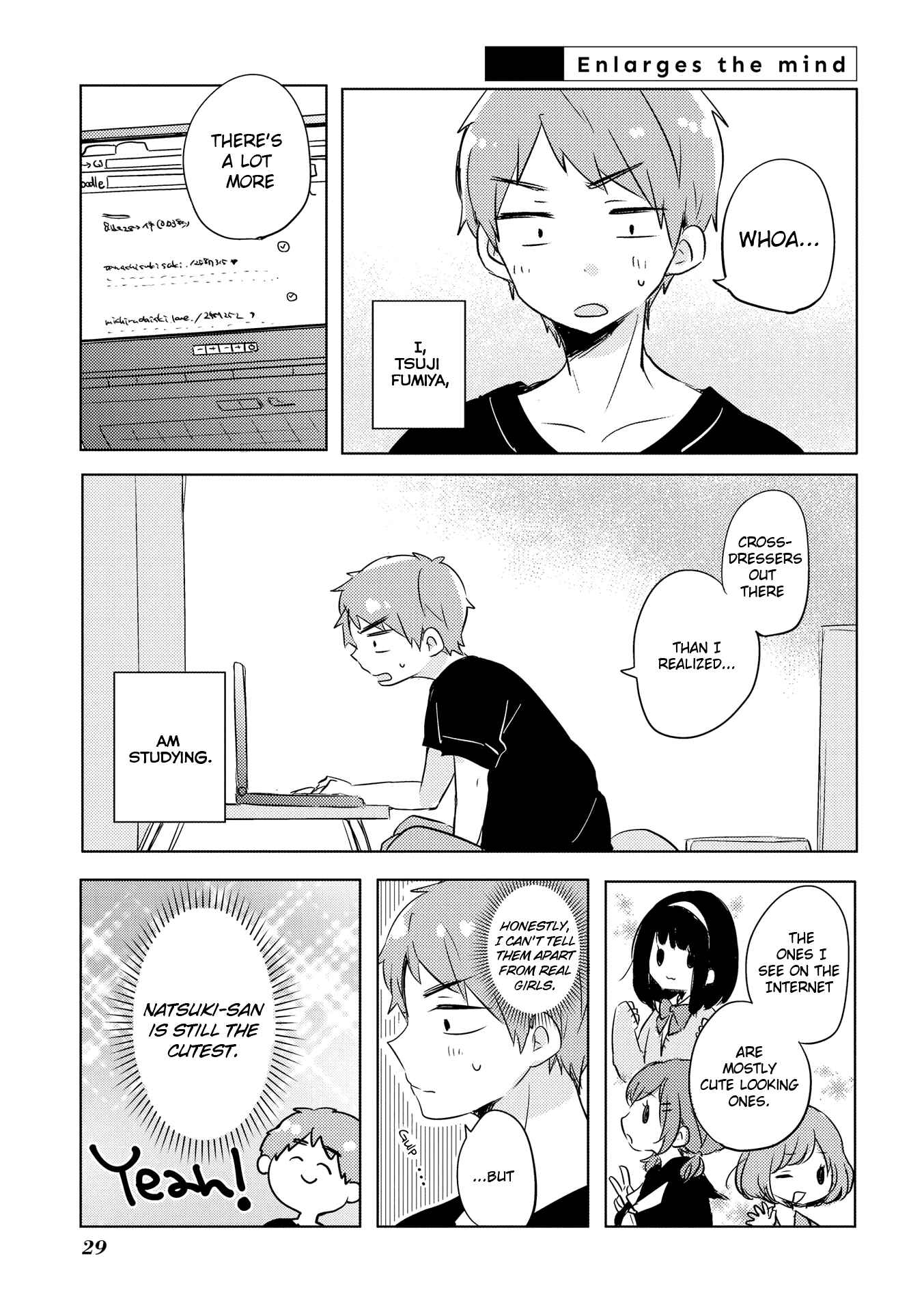 Page 2 Chapter 4 Natsuki-kun wa Kyou mo Kirei