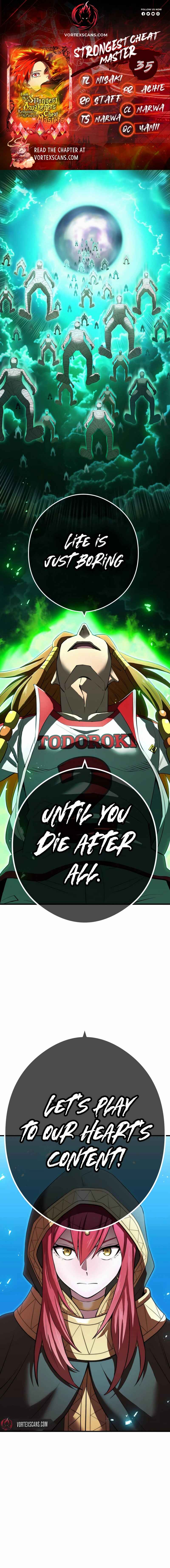 Page 1 Chapter 35 Ore Dake Saikyou Chouetsusha - Zen Sekai no Cheat Shishou ni Mitomerareta