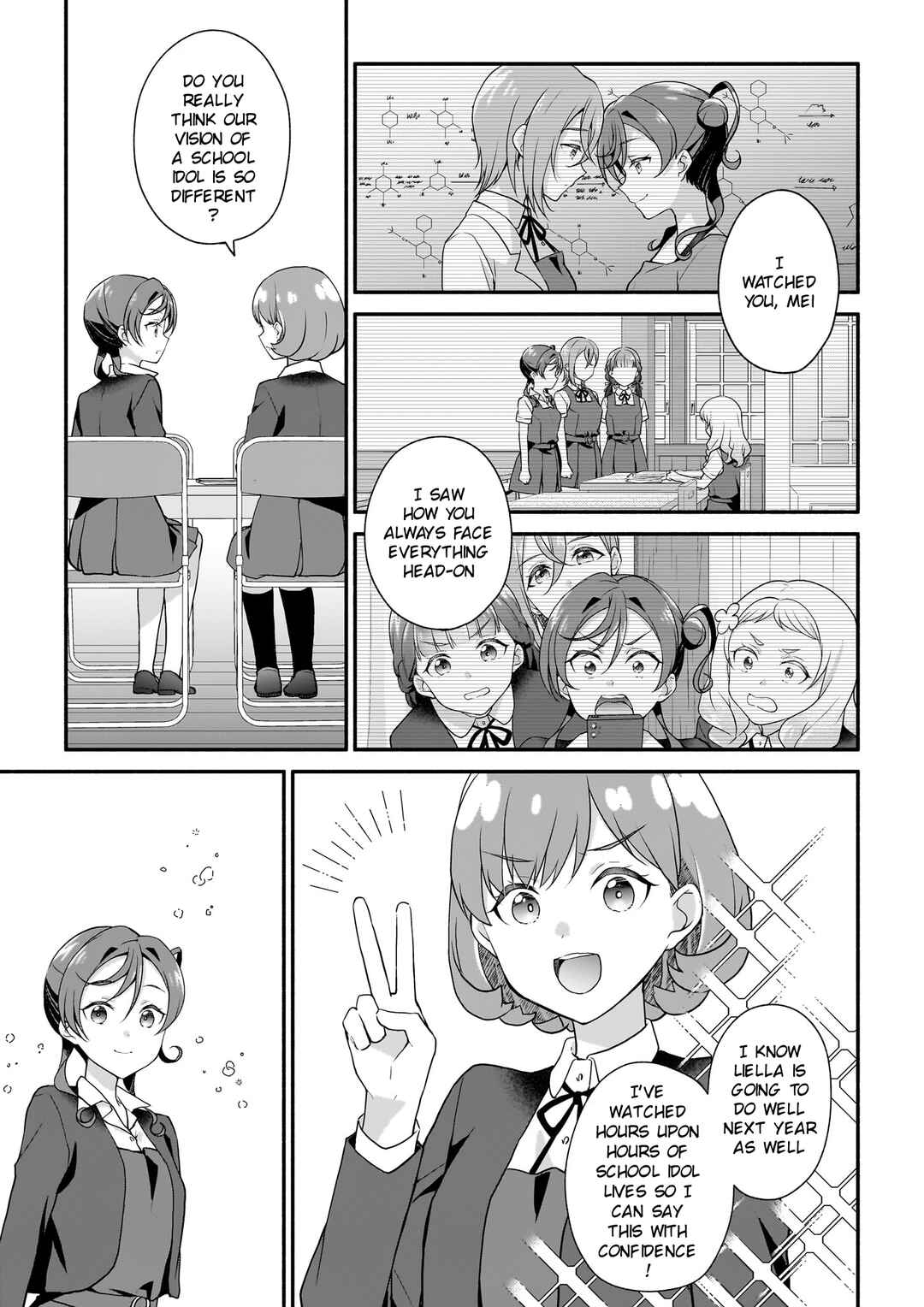 Page 11 Chapter 7 Liella! Comic