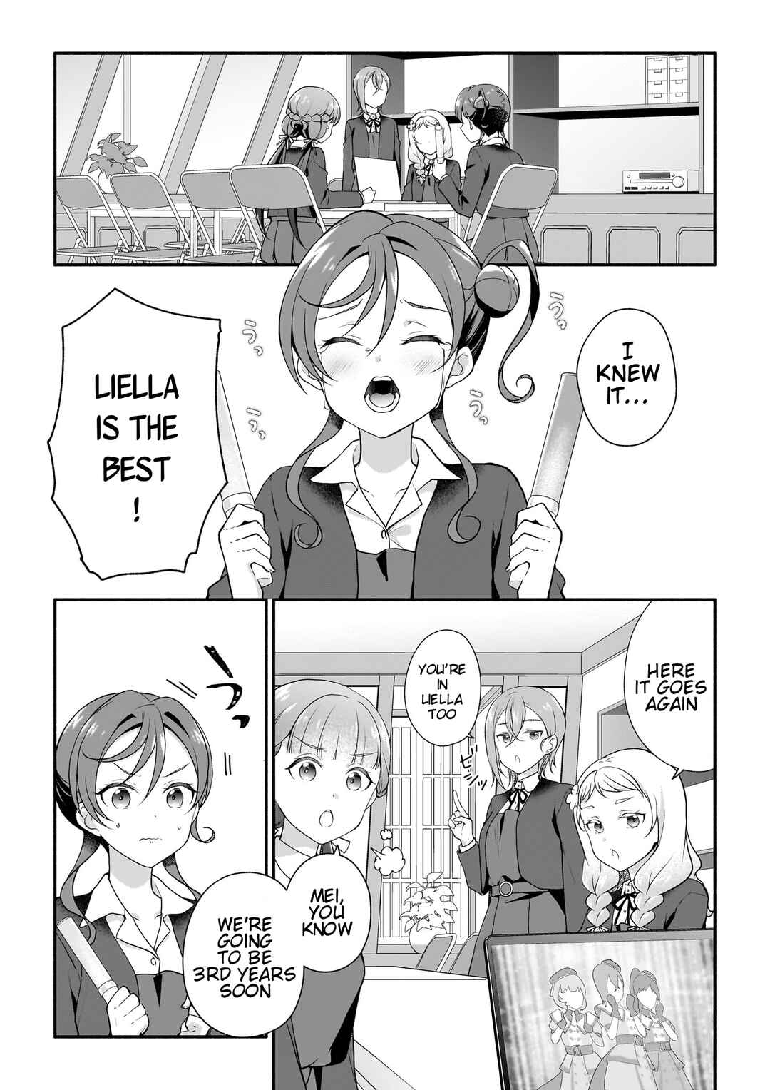 Page 2 Chapter 7 Liella! Comic