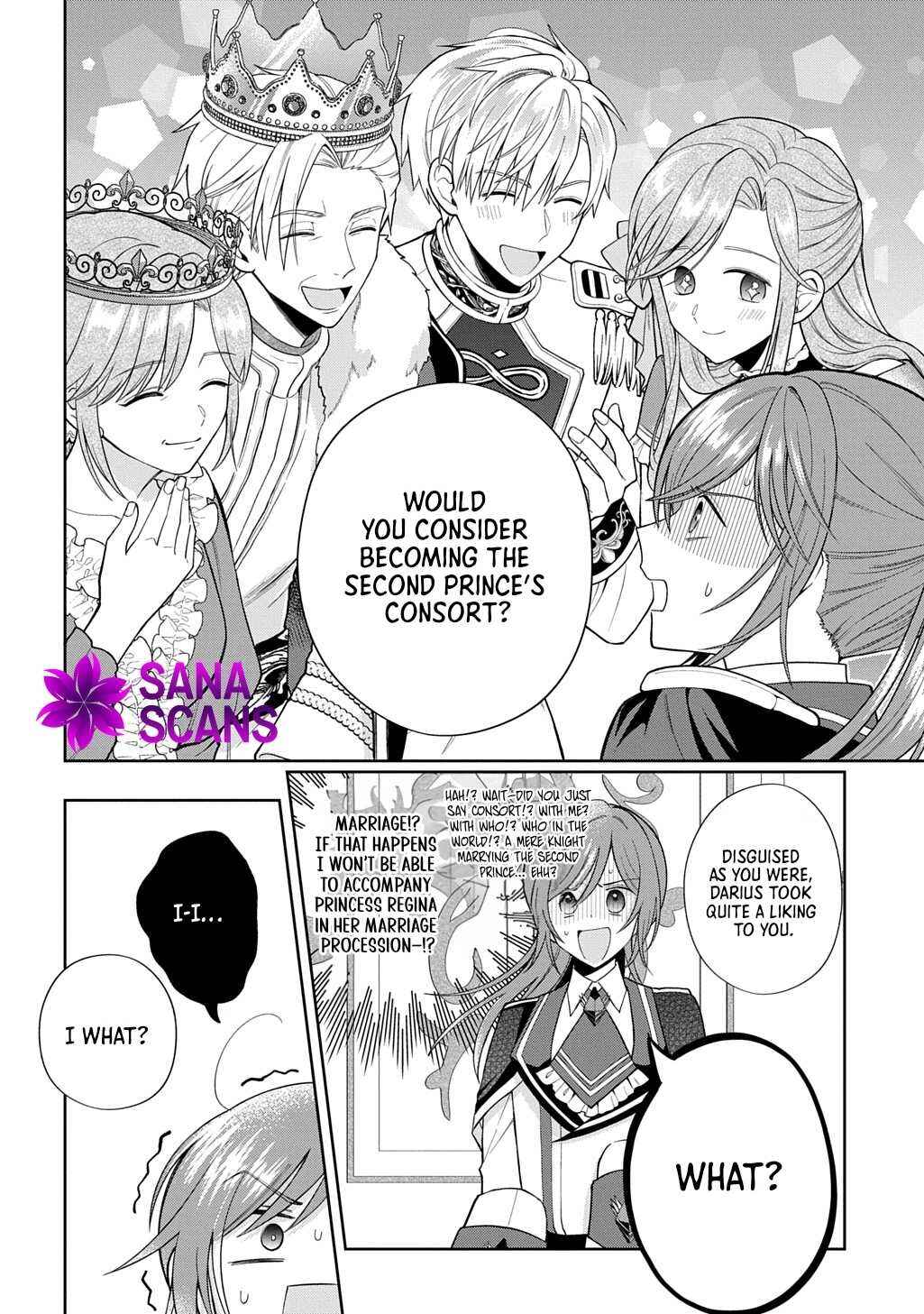 Page 43 Chapter 1 Denka ga Hitomibore Shita Reijou no Shoutai wa Anata no Goeikishi desu!