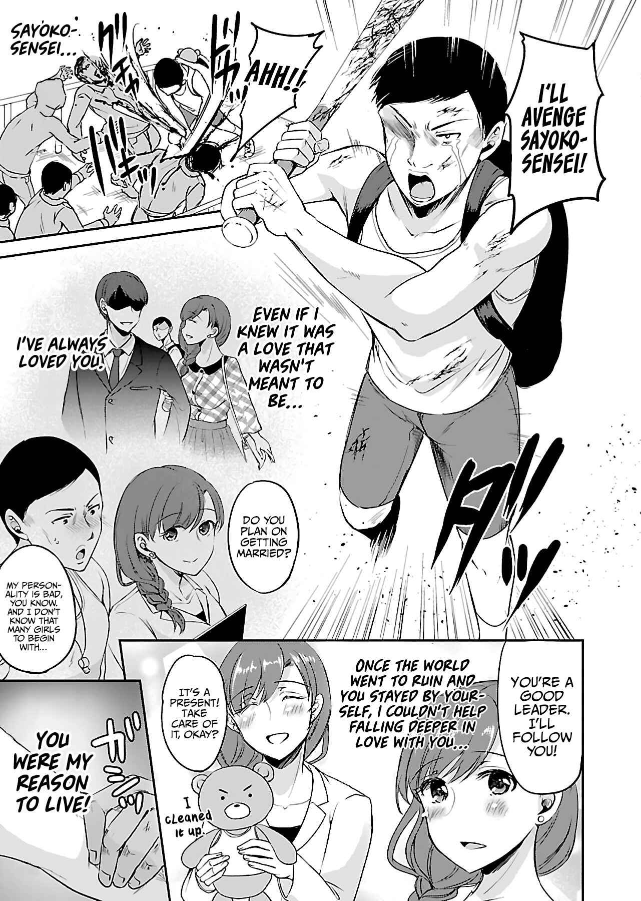 Page 22 Chapter 12 Zombie Darake no Kono Sekai de wa Sex Shinai to Ikinokorenai