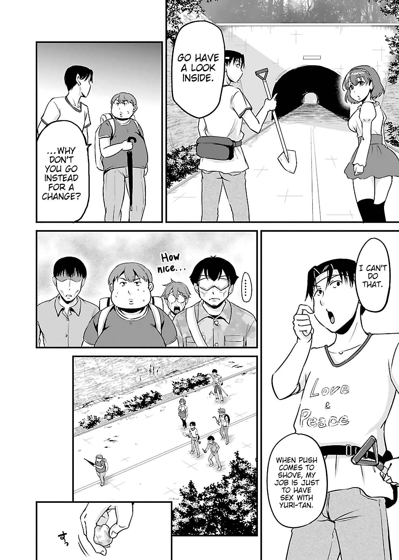 Page 17 Chapter 4 Zombie Darake no Kono Sekai de wa Sex Shinai to Ikinokorenai
