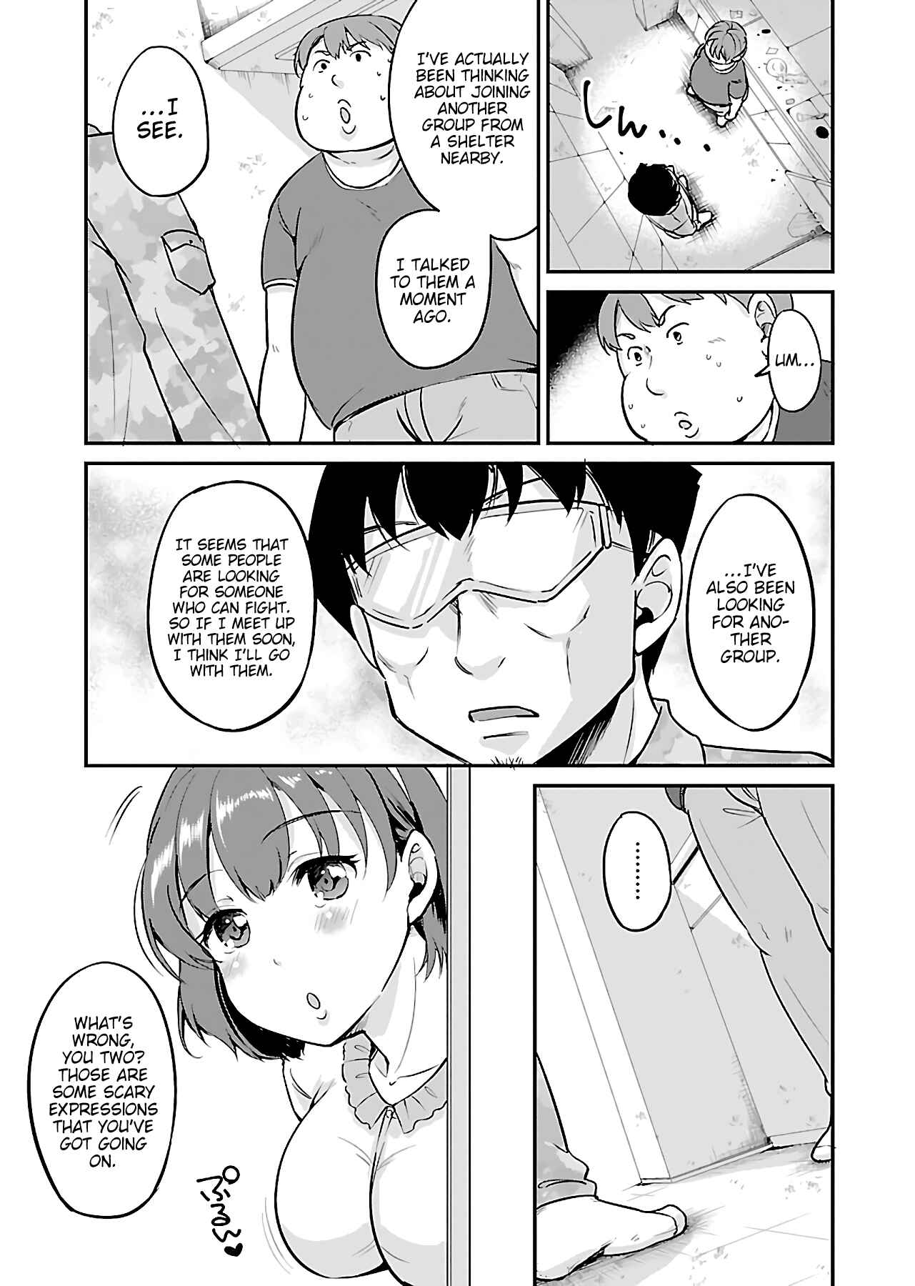 Page 6 Chapter 4 Zombie Darake no Kono Sekai de wa Sex Shinai to Ikinokorenai
