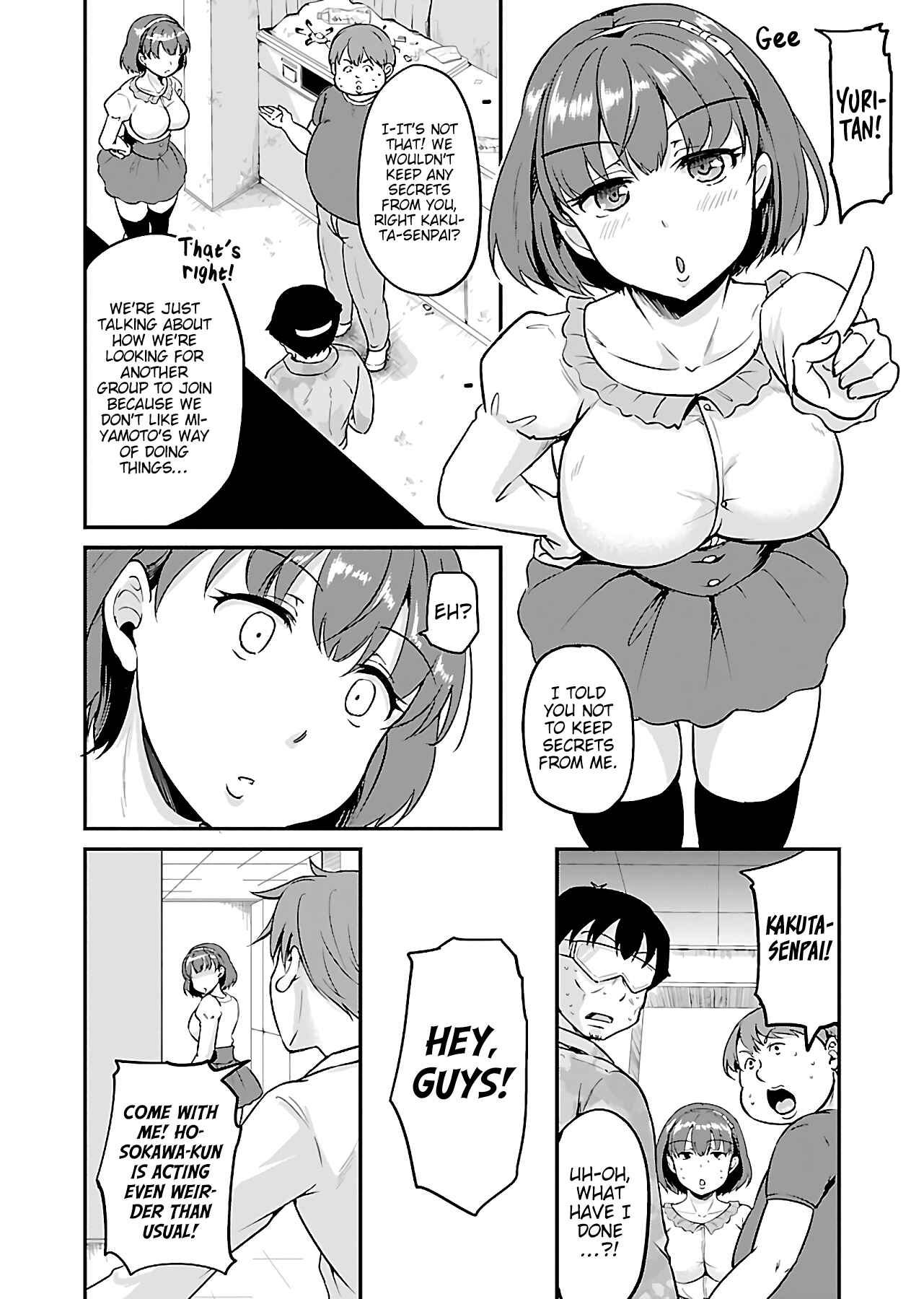 Page 7 Chapter 4 Zombie Darake no Kono Sekai de wa Sex Shinai to Ikinokorenai