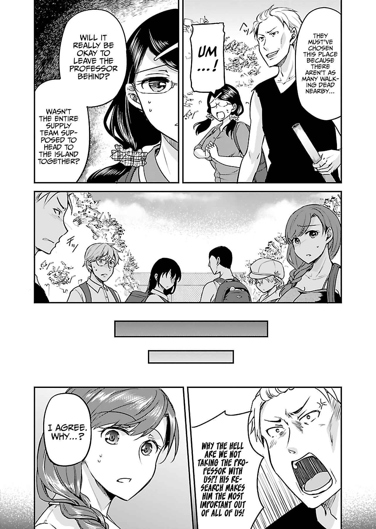 Page 3 Chapter 11 Zombie Darake no Kono Sekai de wa Sex Shinai to Ikinokorenai