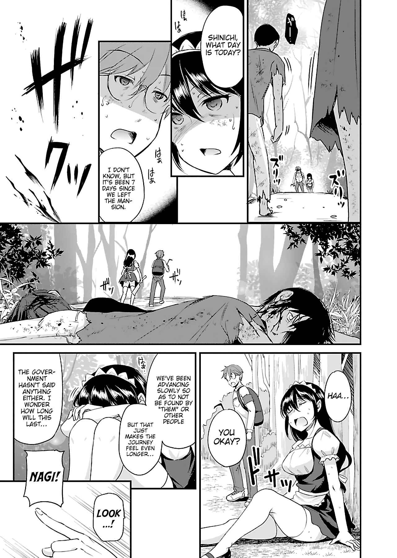 Page 14 Chapter 6 Zombie Darake no Kono Sekai de wa Sex Shinai to Ikinokorenai
