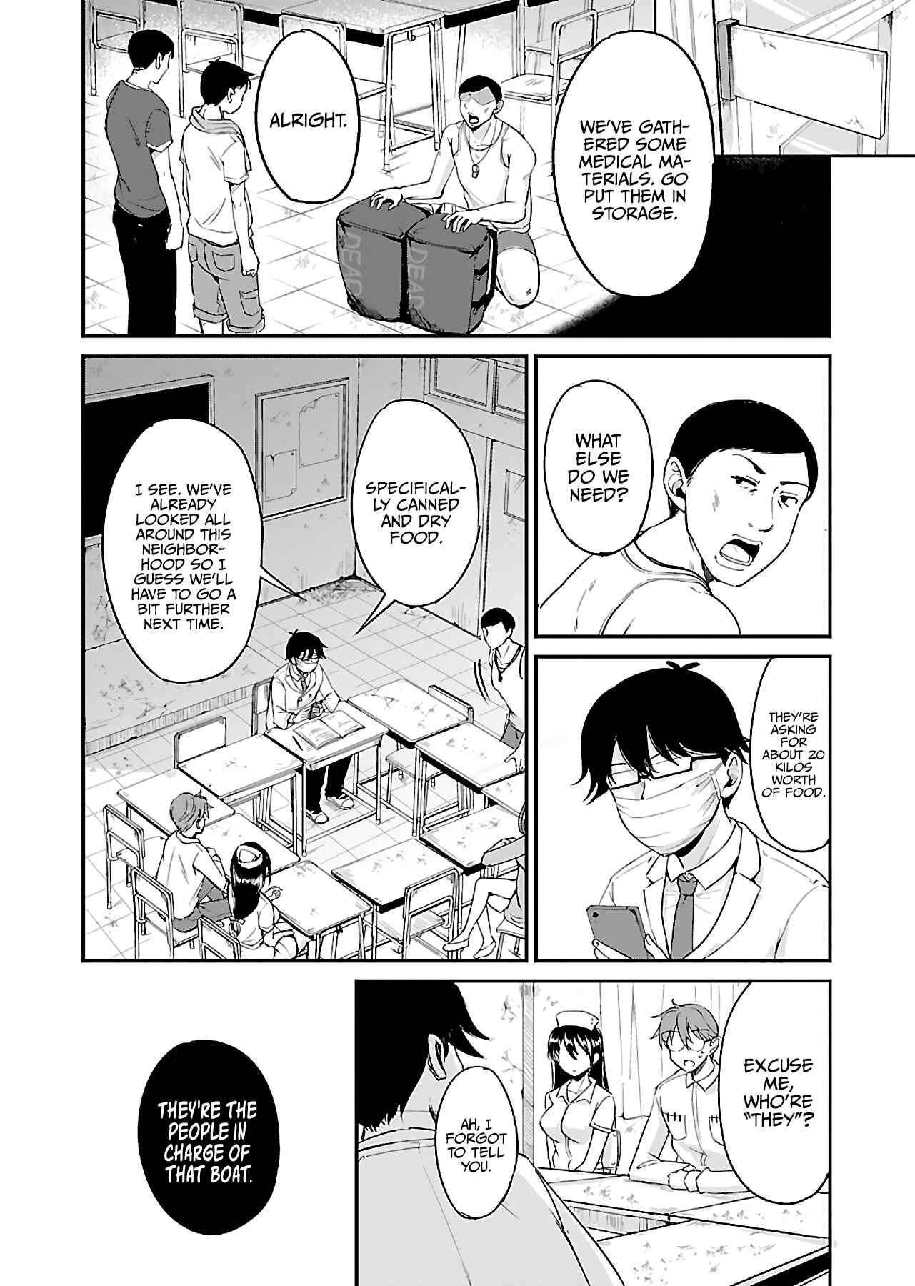 Page 3 Chapter 8 Zombie Darake no Kono Sekai de wa Sex Shinai to Ikinokorenai