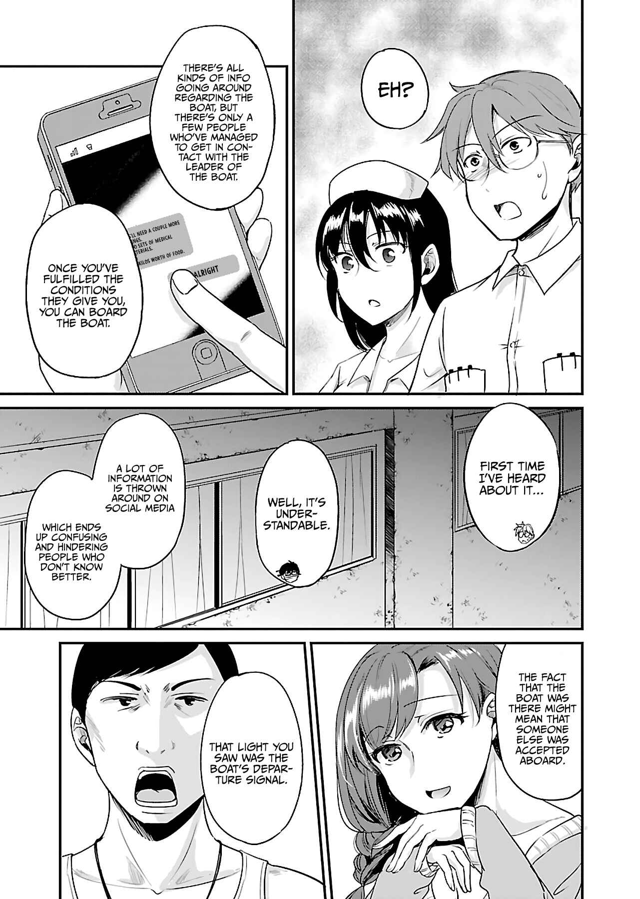 Page 4 Chapter 8 Zombie Darake no Kono Sekai de wa Sex Shinai to Ikinokorenai