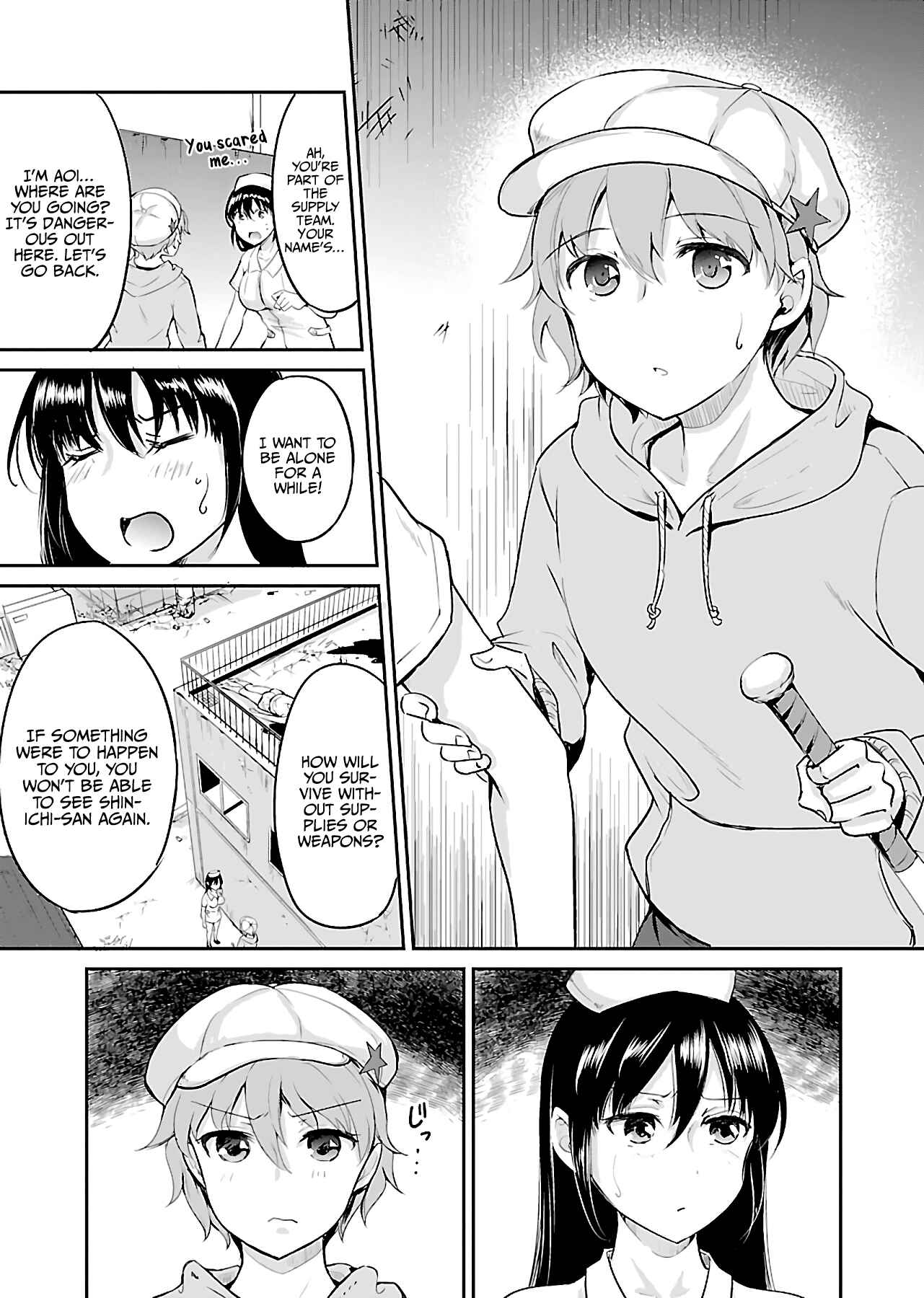 Page 4 Chapter 9 Zombie Darake no Kono Sekai de wa Sex Shinai to Ikinokorenai