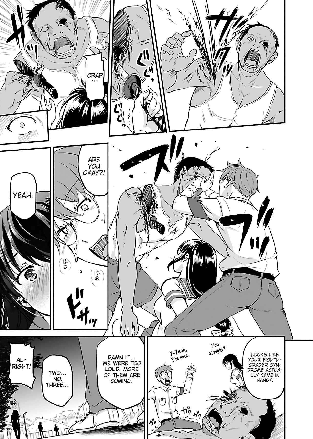 Page 18 Chapter 2 Zombie Darake no Kono Sekai de wa Sex Shinai to Ikinokorenai