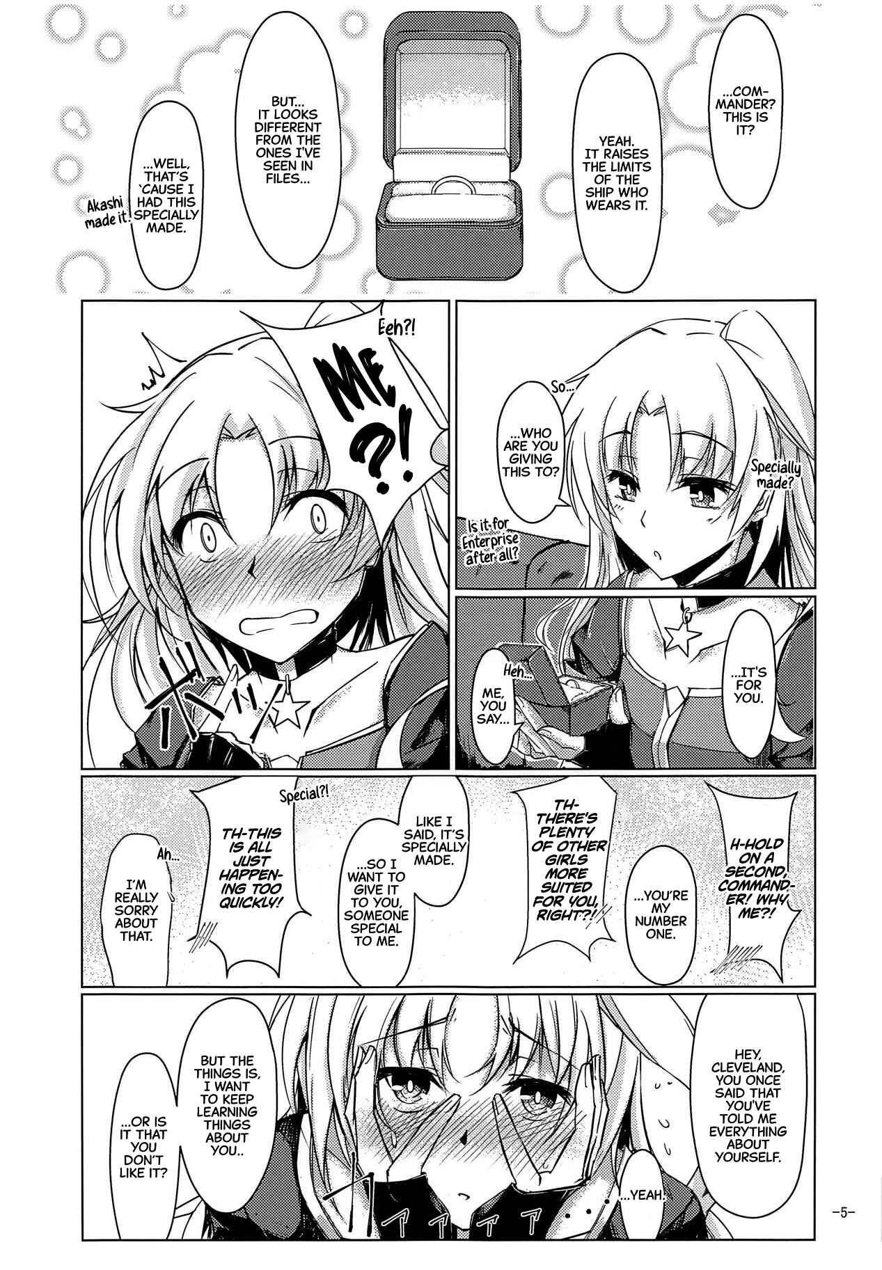 Page 4 Chapter Unknown_c822 Azur Lane - The Commander Wants To Know More About Cleveland! (Doujinshi)