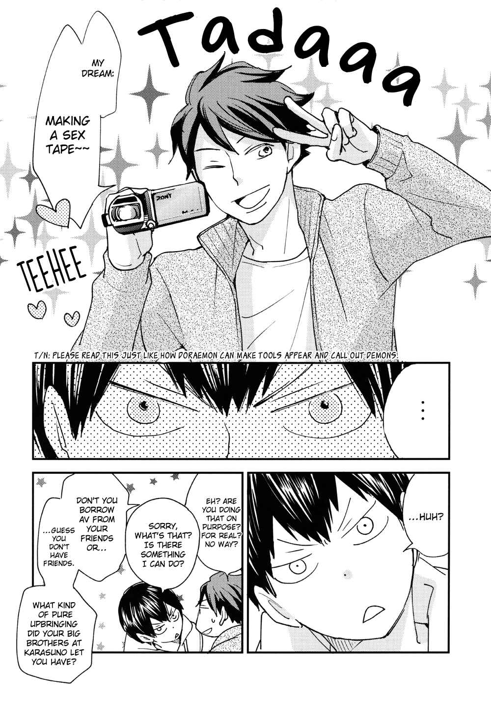 Page 8 Chapter Unknown_8018 Haikyuu!! - Okey Dokey (Doujinshi)
