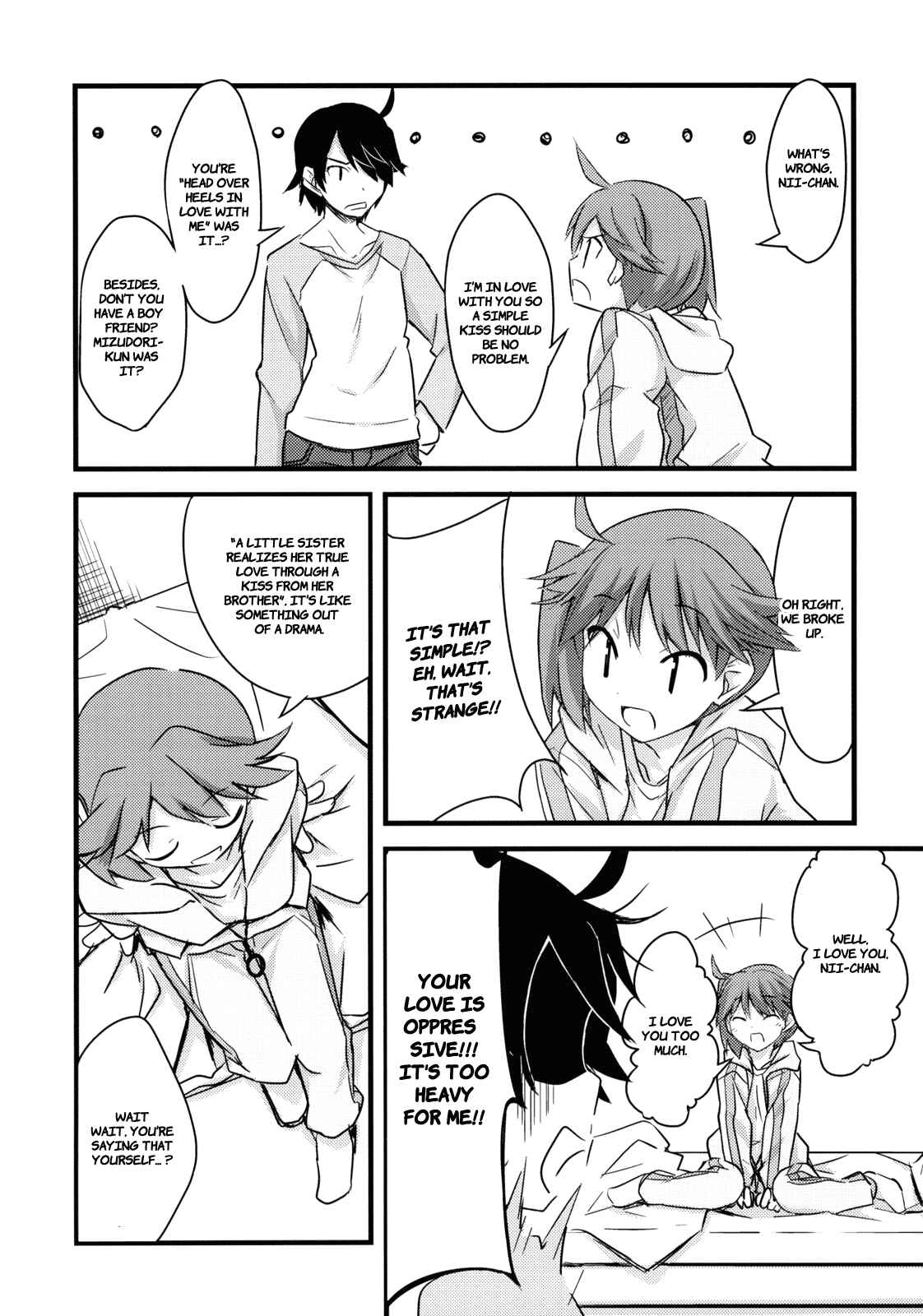 Page 15 Chapter Unknown_530a Bakemonogatari - Koyomi Sandwich! (Doujinshi)