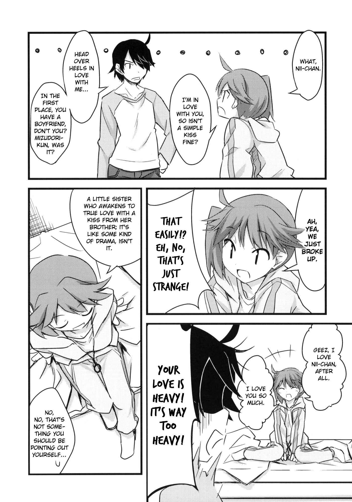 Page 16 Chapter Unknown_0419 Bakemonogatari - Koyomi Sandwich! (Doujinshi)
