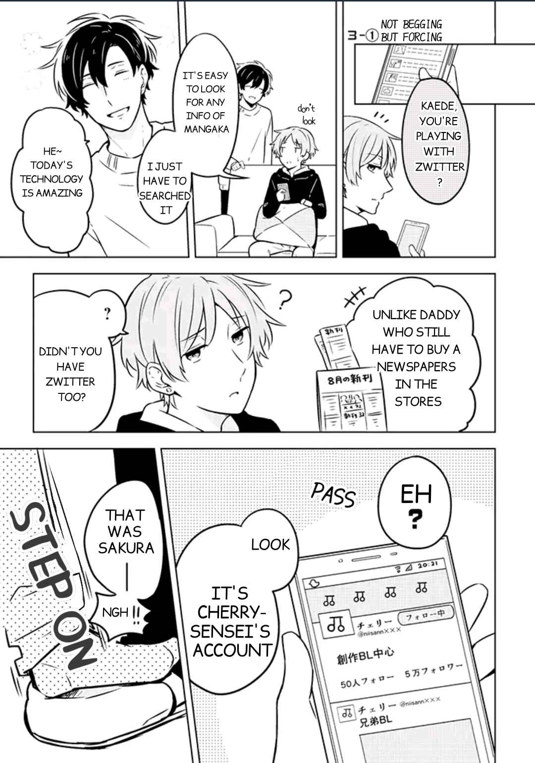 Page 4 Chapter 3 Fudanshi Kazoku