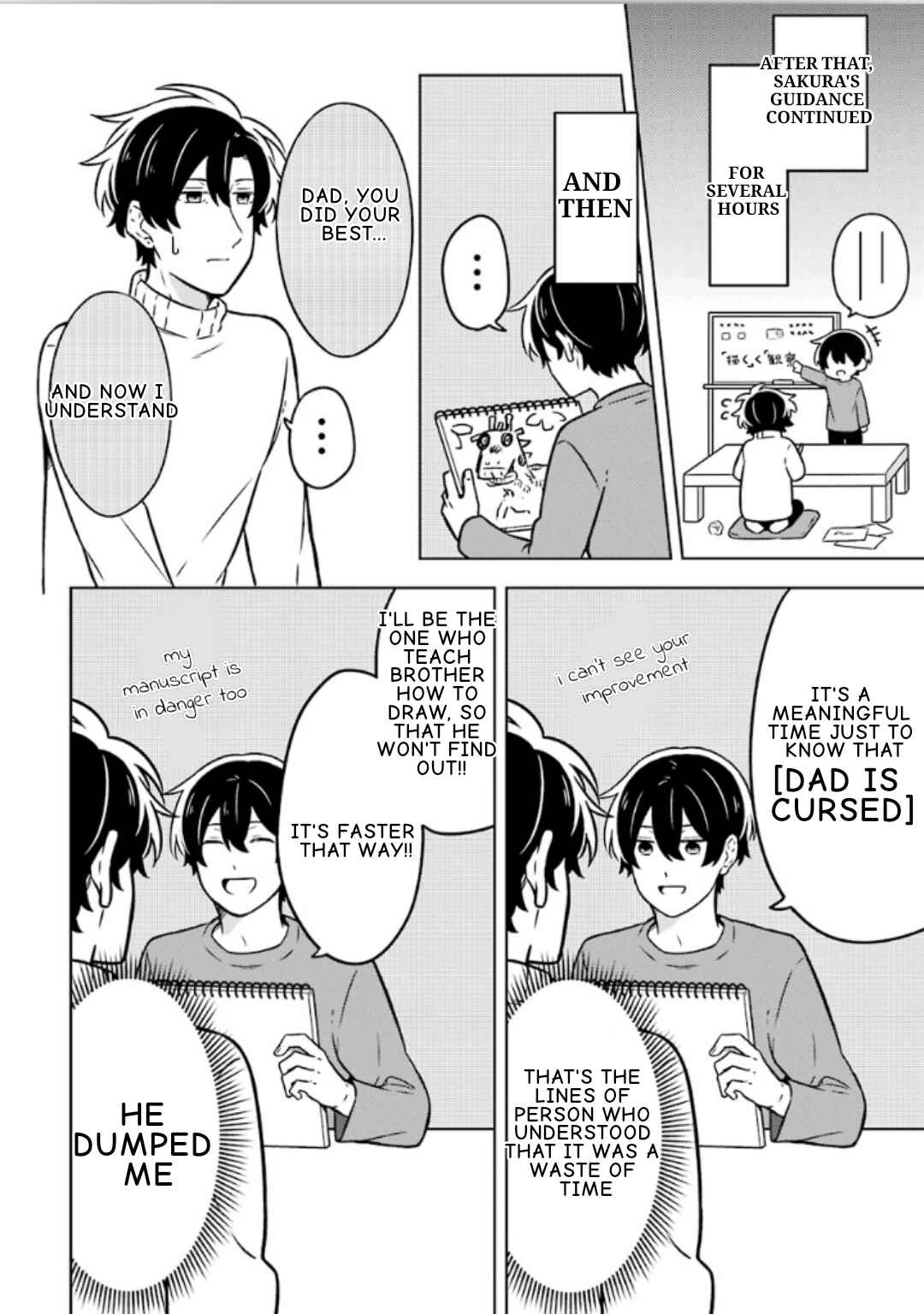 Page 8 Chapter 9.7 Fudanshi Kazoku