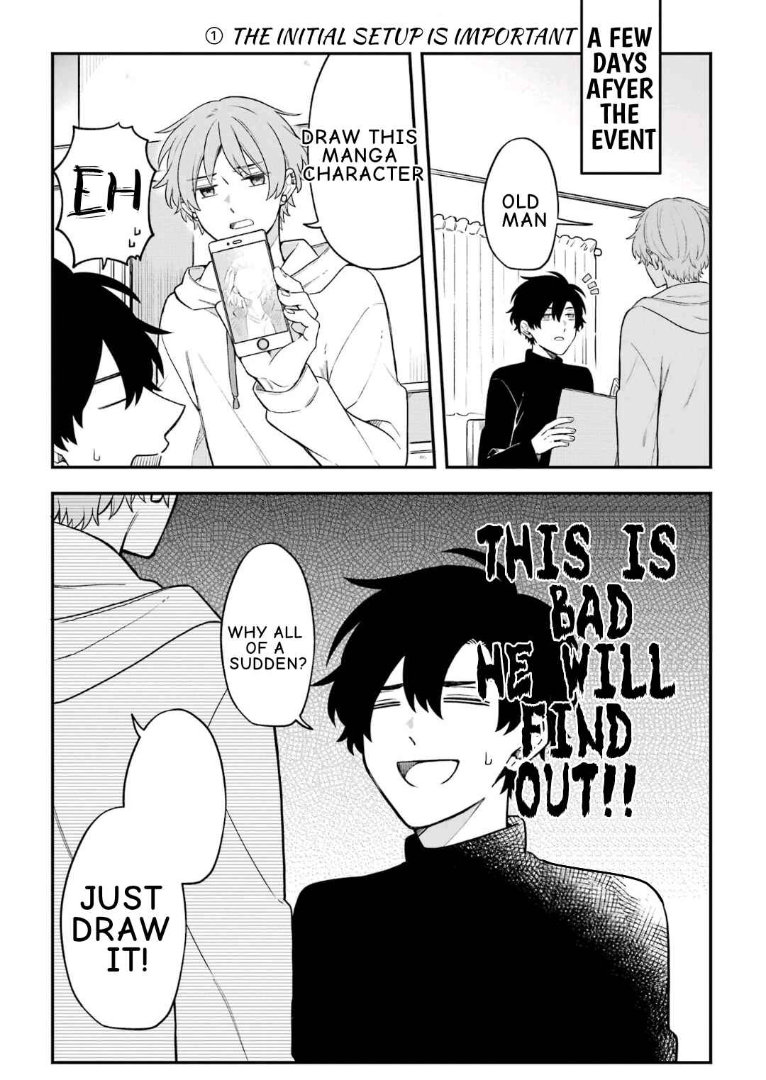 Page 1 Chapter 28 Fudanshi Kazoku