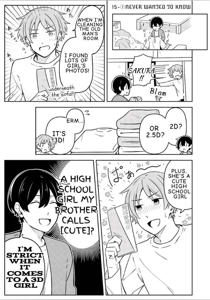 Page 1 Chapter 15 Fudanshi Kazoku