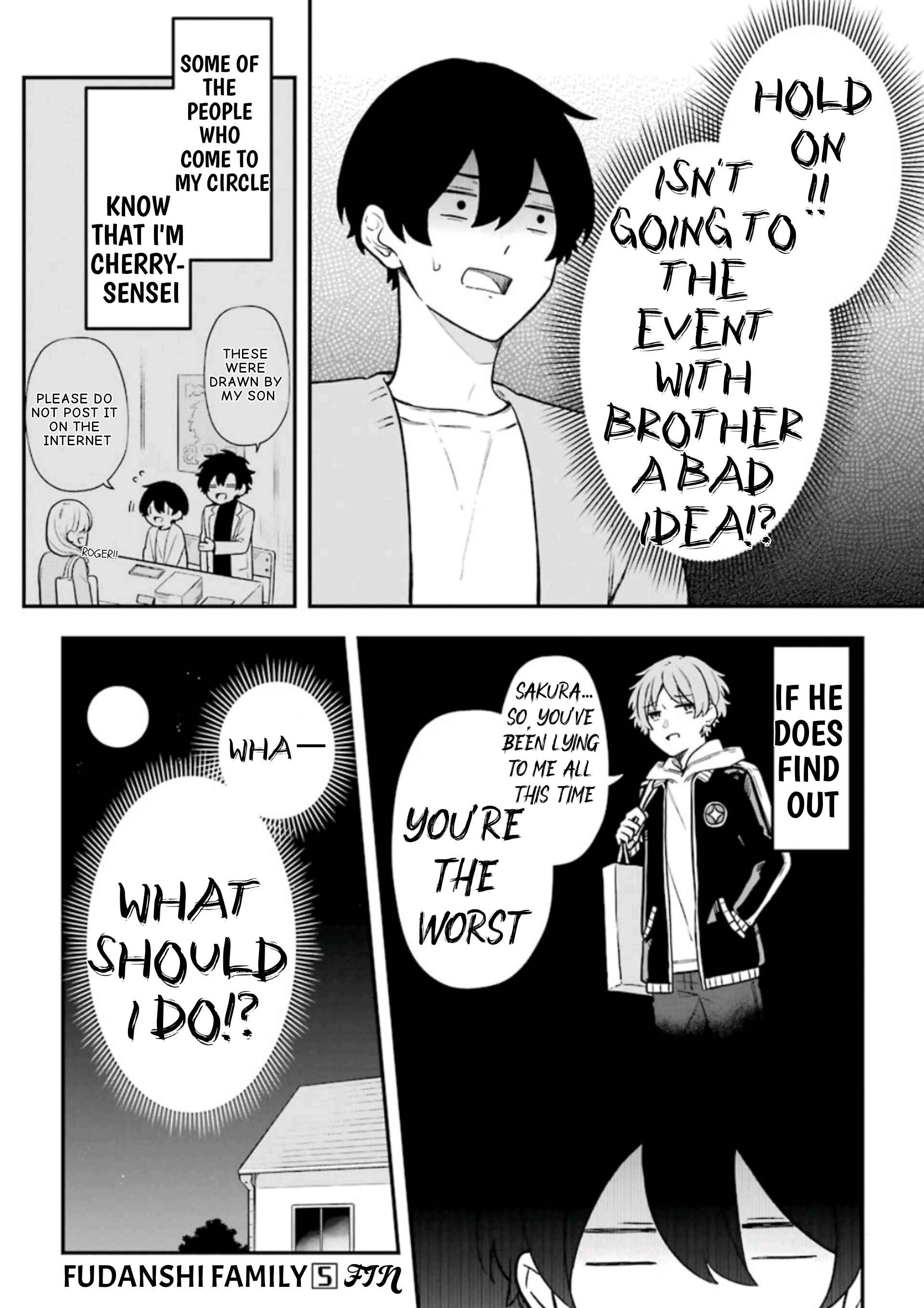 Page 17 Chapter 25 Fudanshi Kazoku