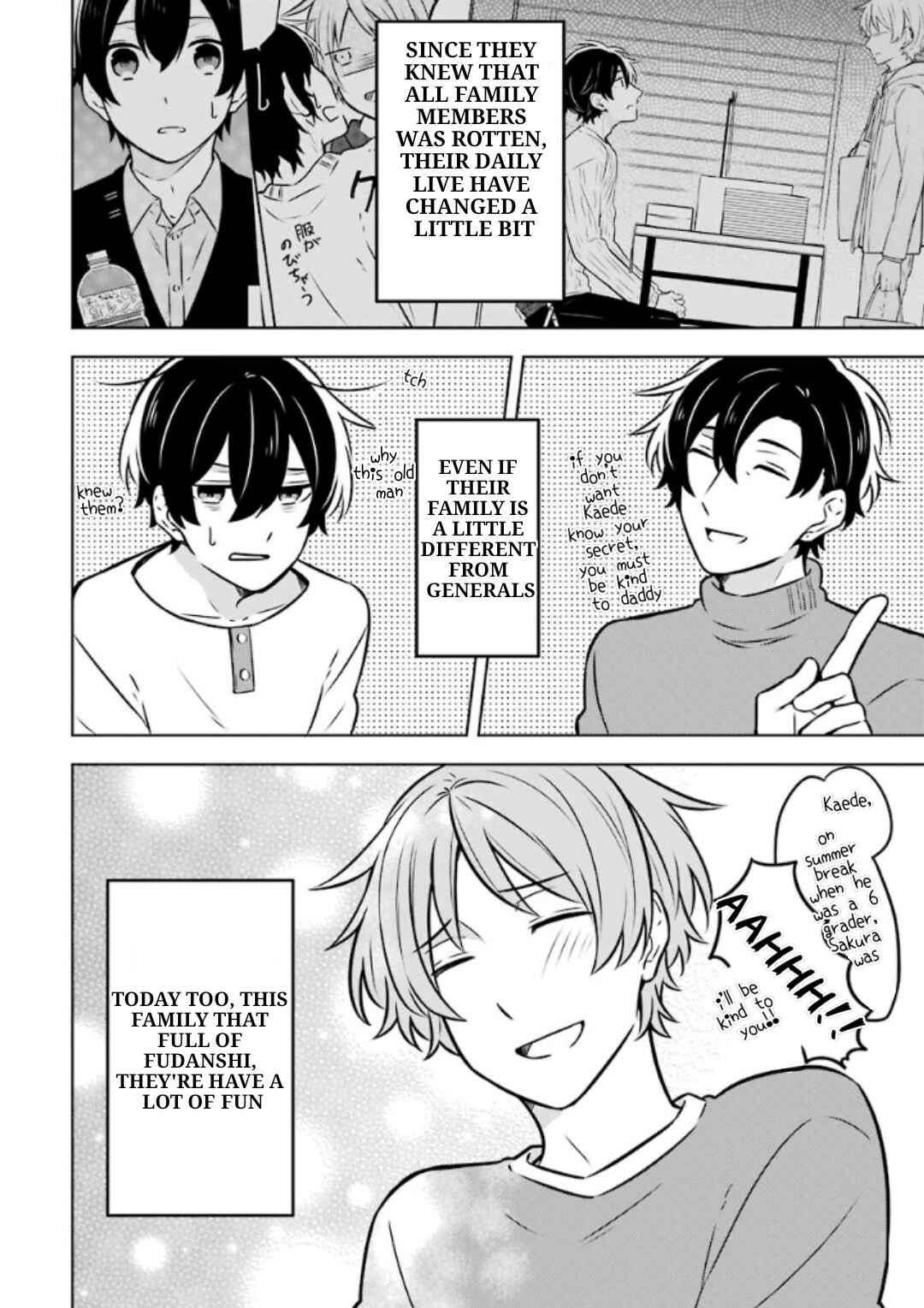 Page 19 Chapter 5 Fudanshi Kazoku