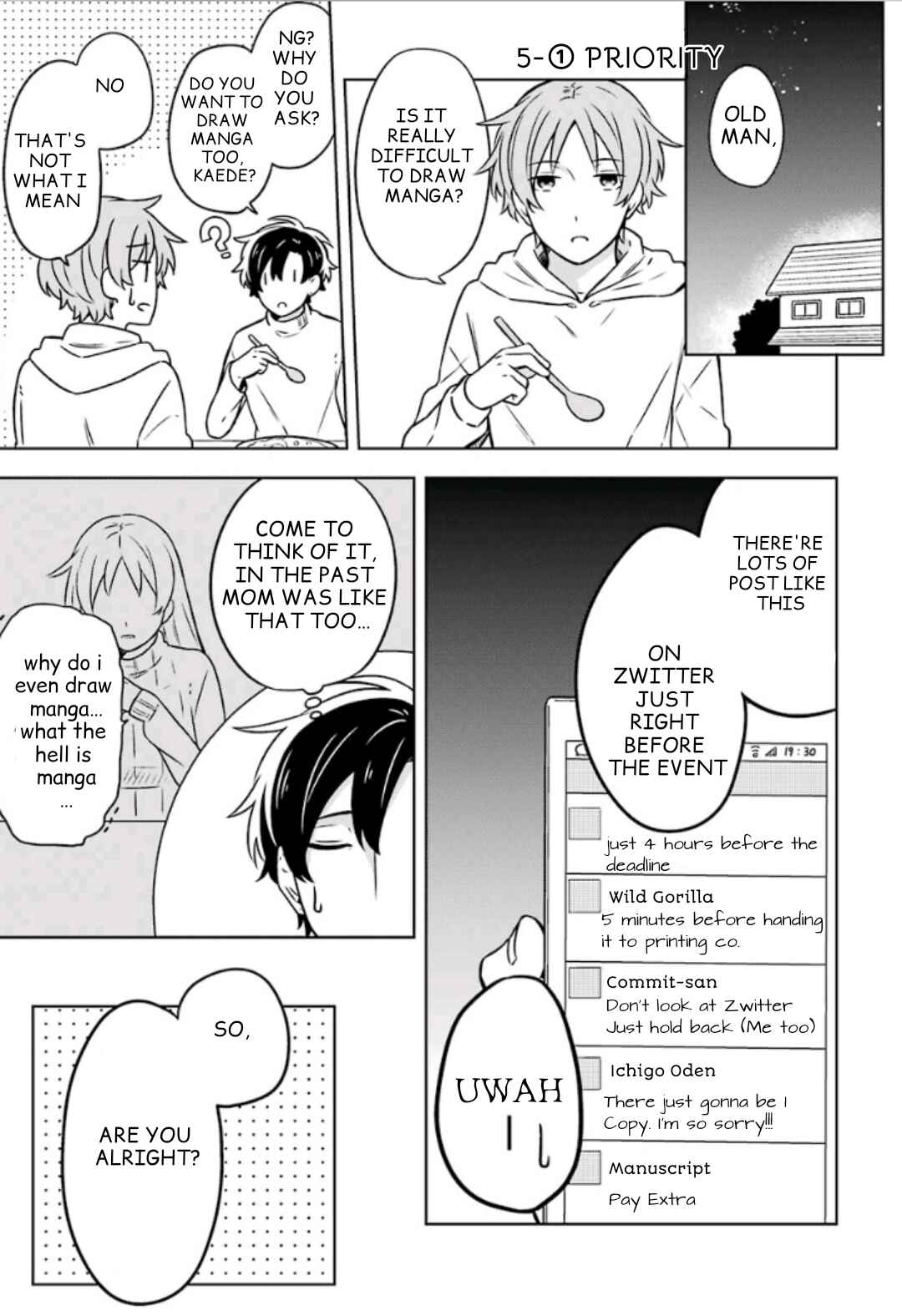 Page 4 Chapter 5 Fudanshi Kazoku
