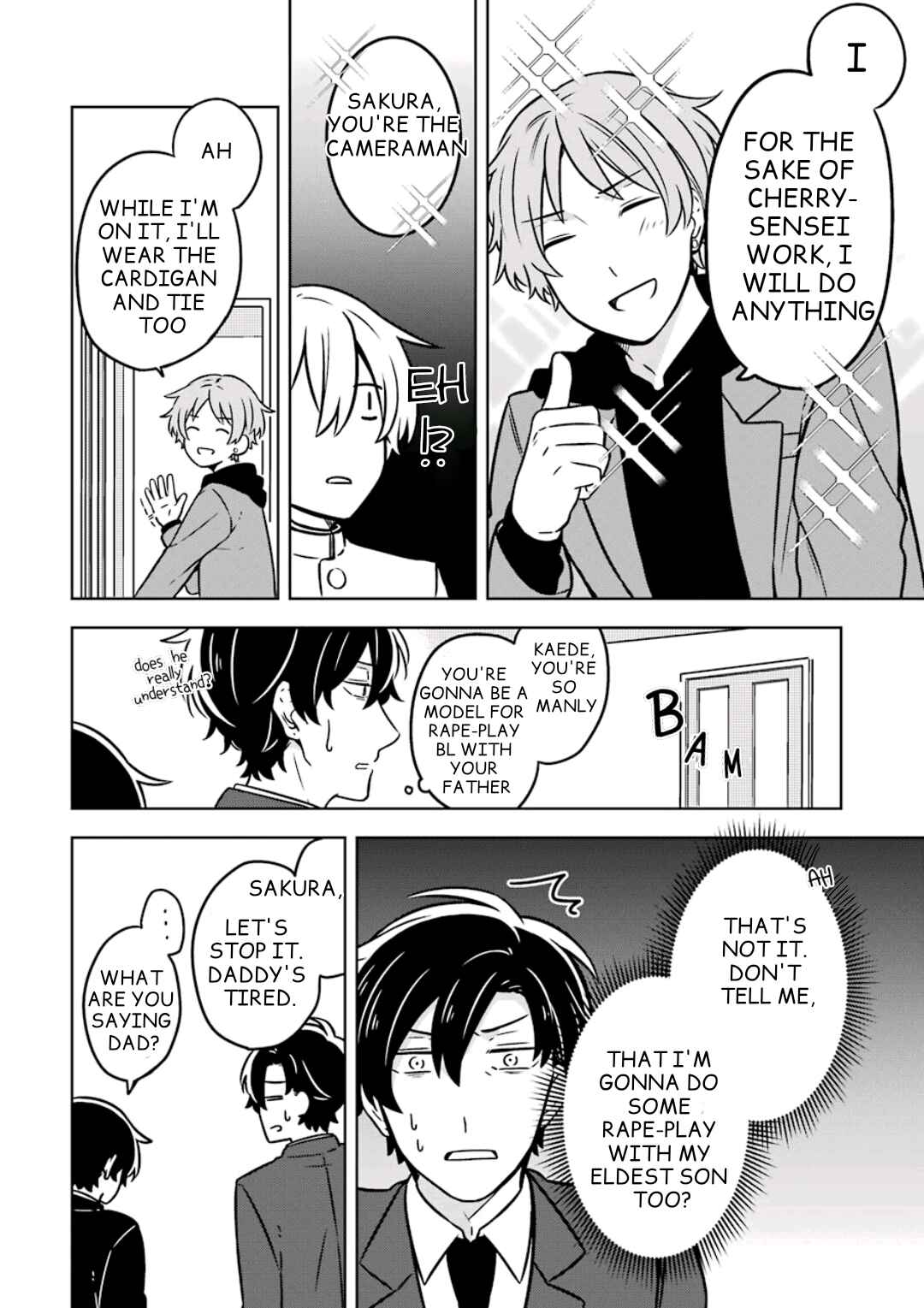 Page 8 Chapter 4.6 Fudanshi Kazoku