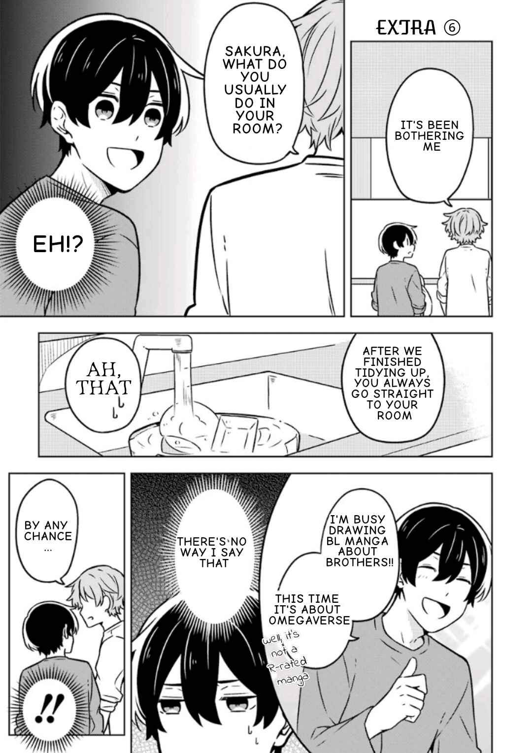 Page 1 Chapter 9.6 Fudanshi Kazoku
