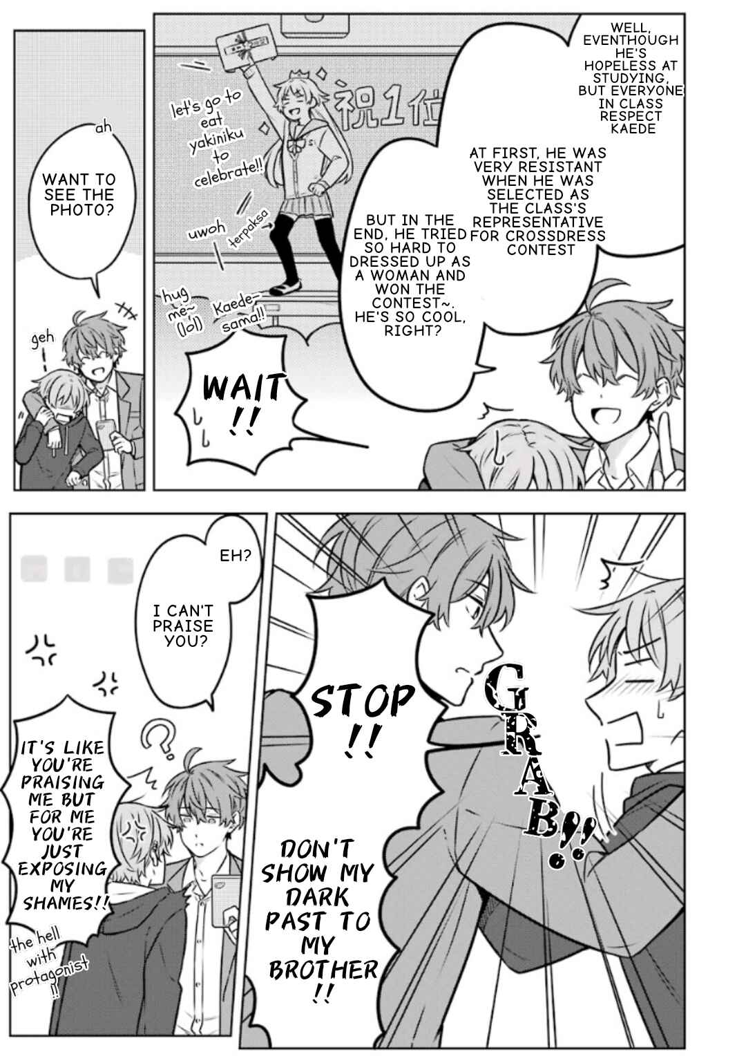 Page 11 Chapter 10 Fudanshi Kazoku