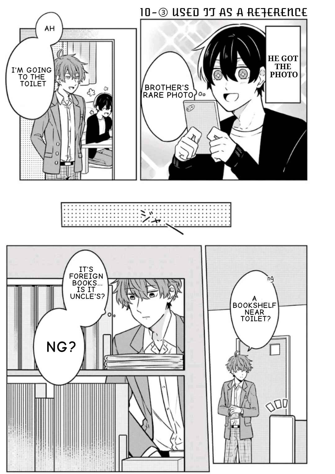 Page 13 Chapter 10 Fudanshi Kazoku