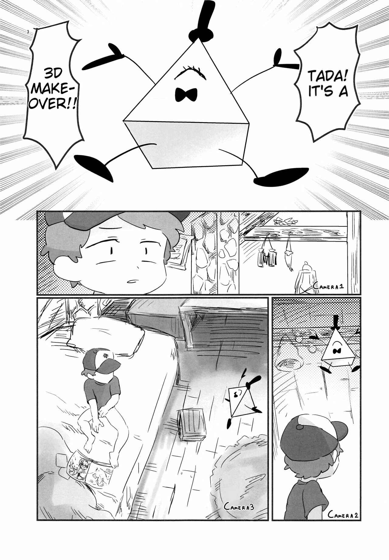 Page 2 Chapter Unknown_dbea Gravity Falls - Akumu no Yoru (Doujinshi)