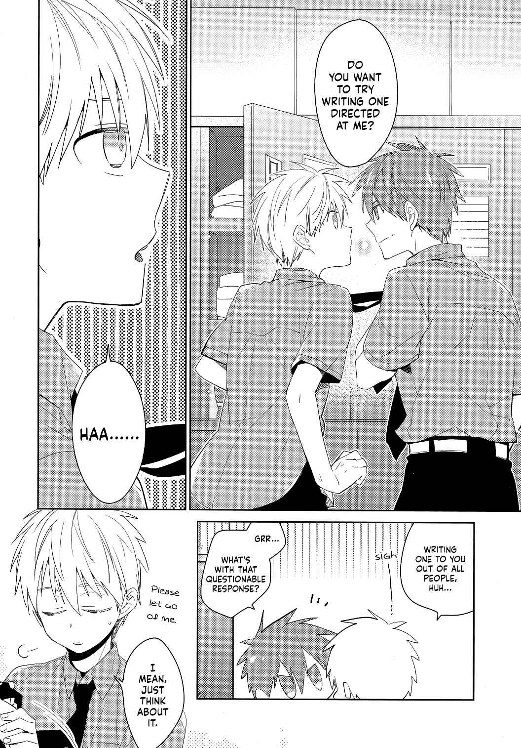 Page 9 Chapter Unknown_1dd5 Kuroko no Basket - Love Letter From You (Doujinshi)