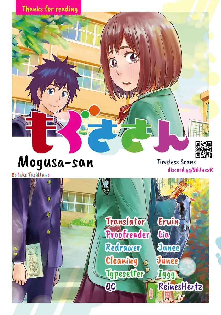 Page 1 Chapter 40 Mogusa-san