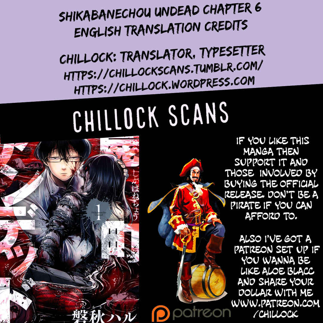 Page 37 Chapter 6 Shikabanechou Undead