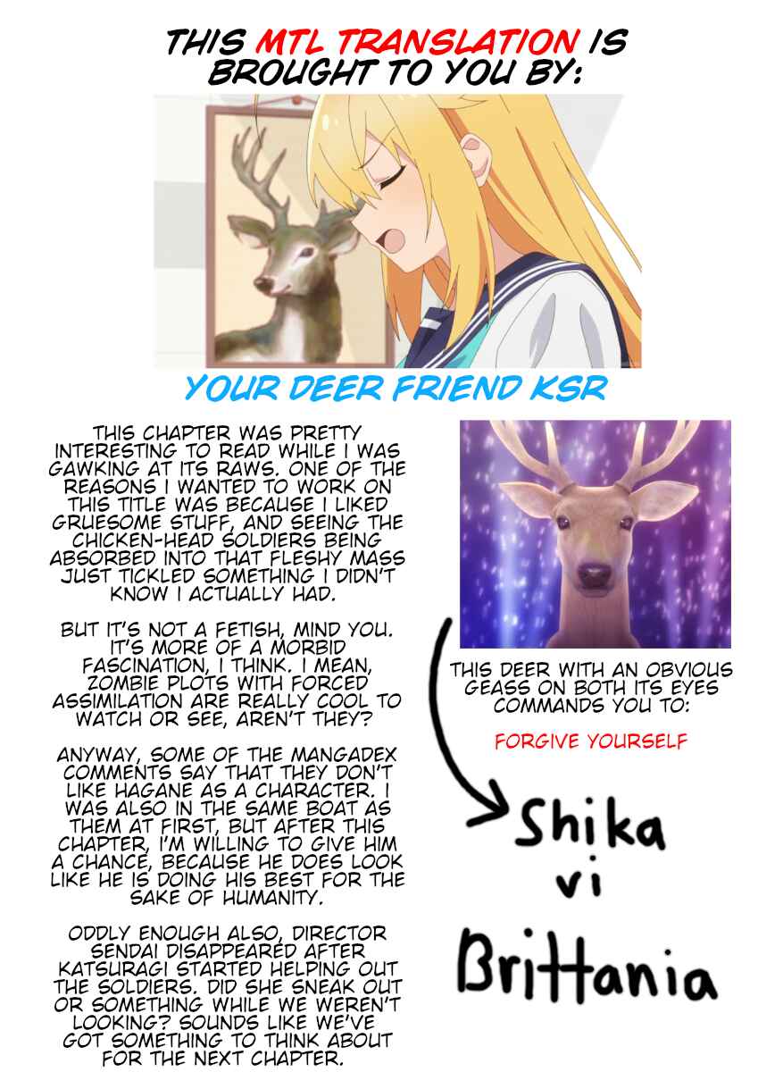 Page 23 Chapter 11 Shikabanechou Undead