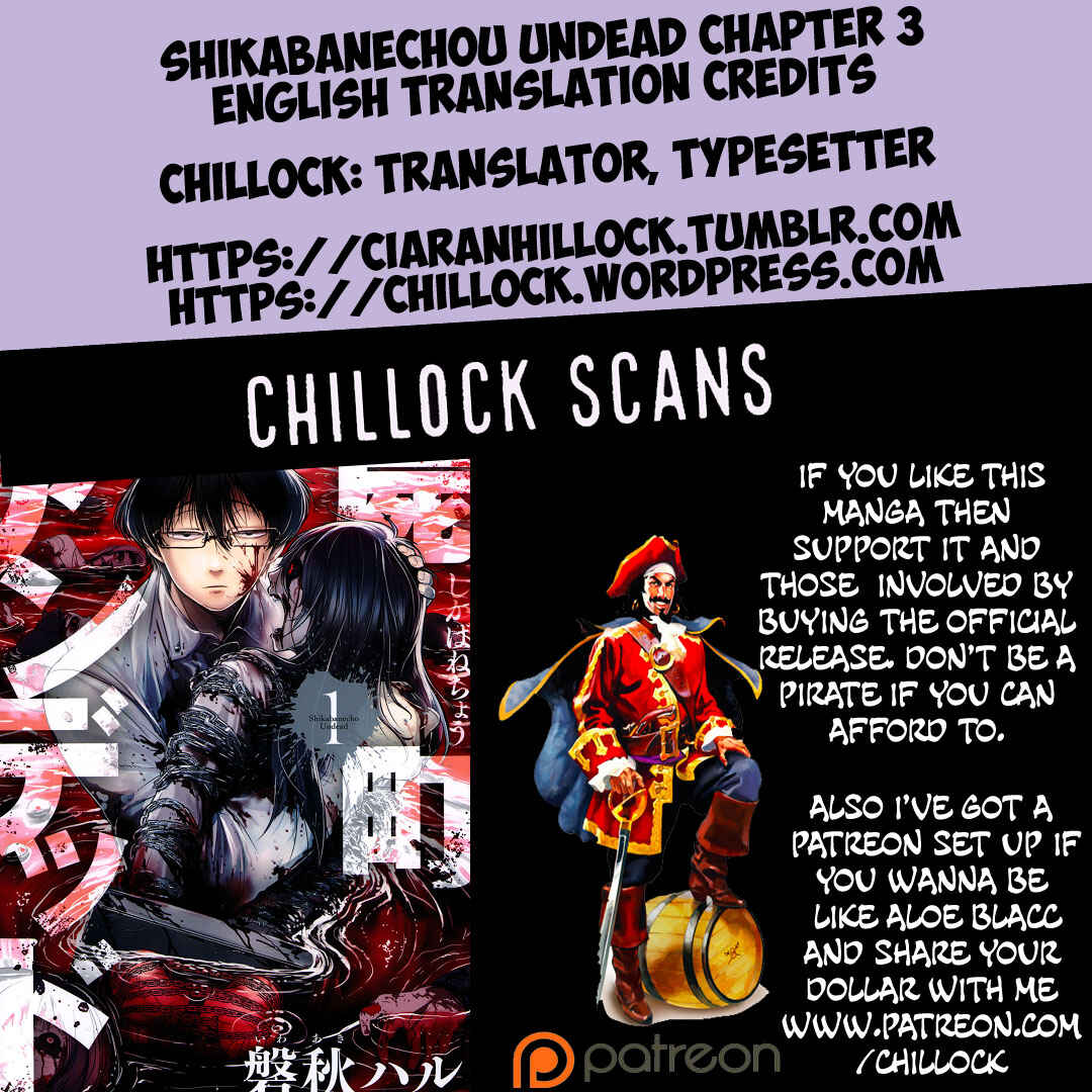 Page 41 Chapter 3 Shikabanechou Undead