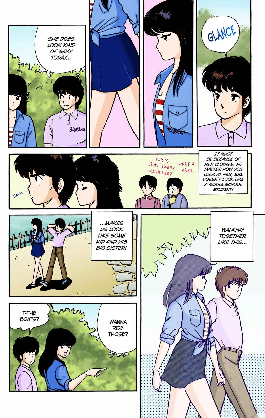 Page 12 Chapter 5 Kimagure Orange Road (Official Colored)