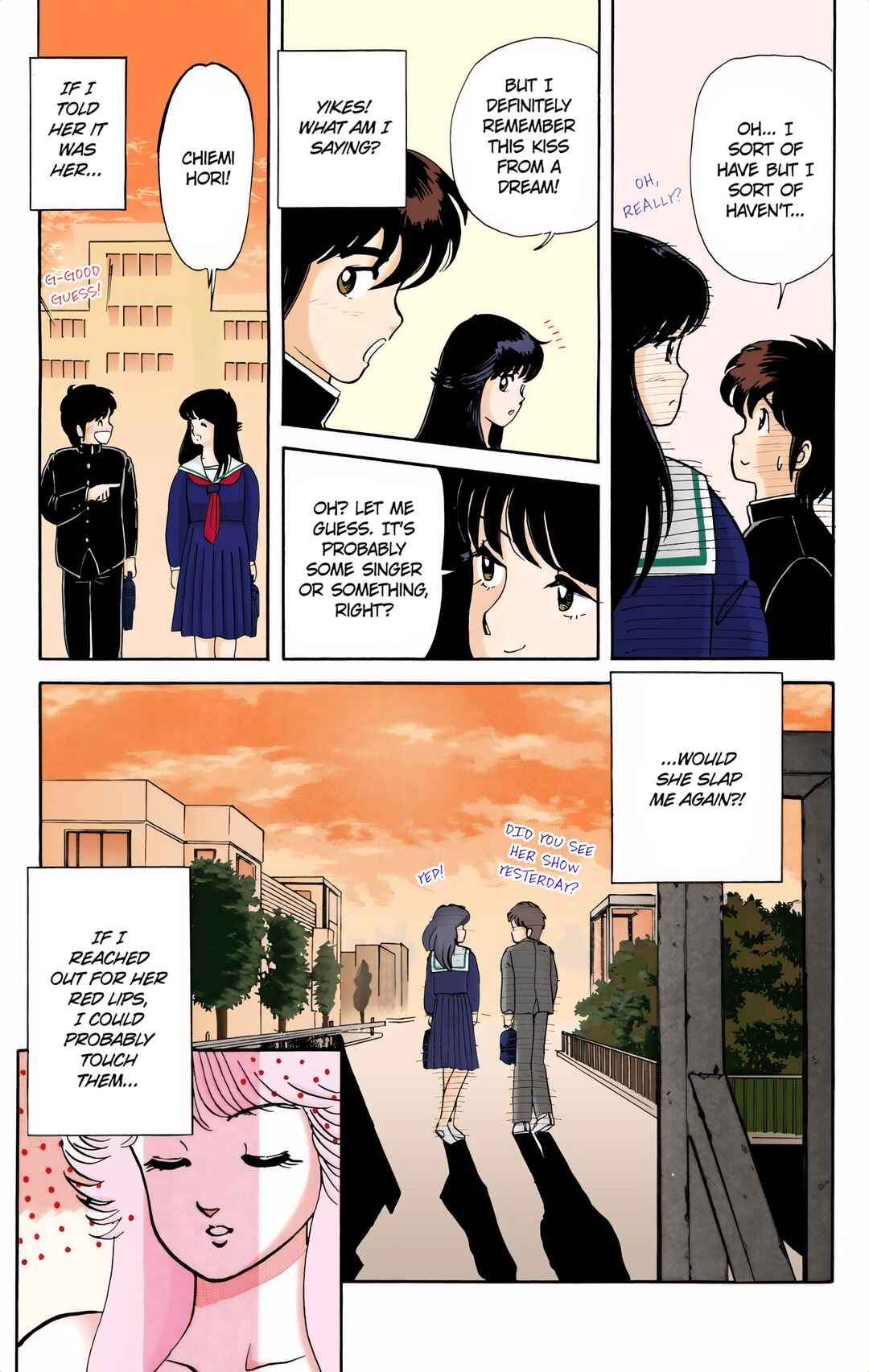 Page 21 Chapter 3 Kimagure Orange Road (Official Colored)