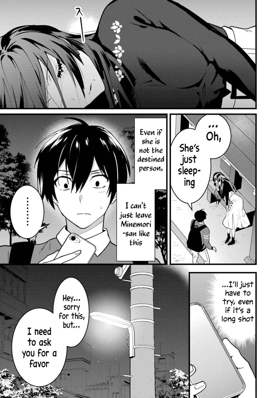 Page 35 Chapter 6 6-nin no Shinanai Shoujo to Kanarazu Shinu Unmei no Hito