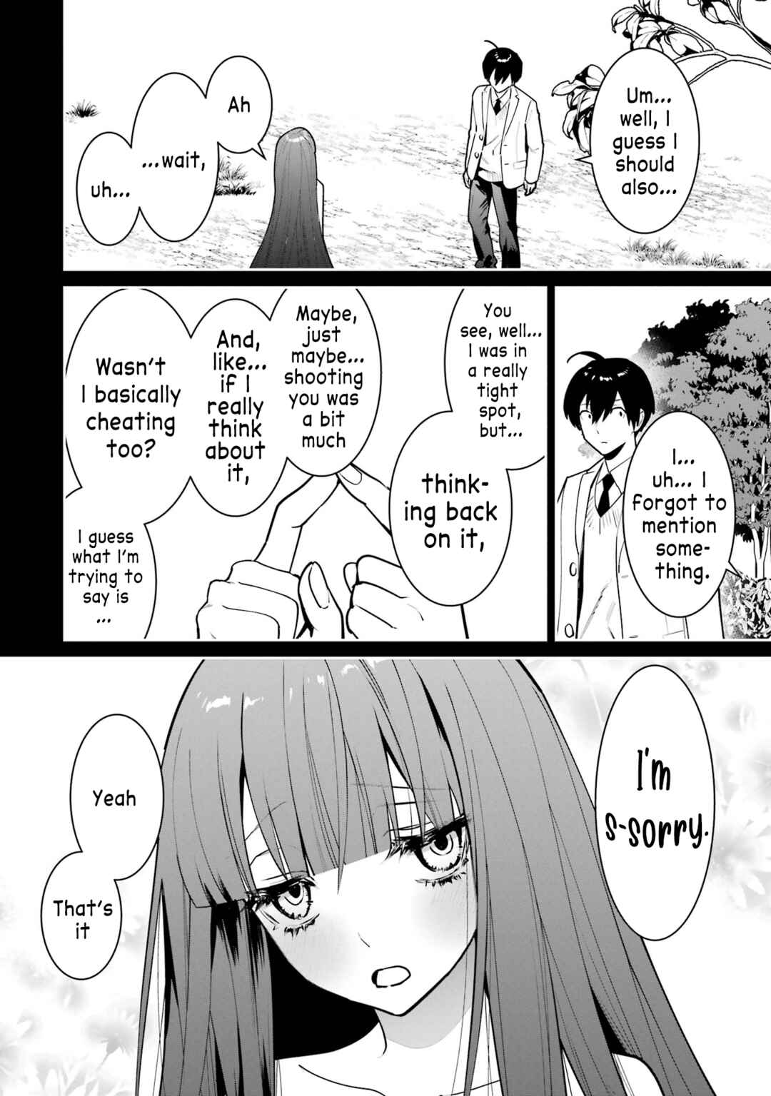 Page 38 Chapter 15 6-nin no Shinanai Shoujo to Kanarazu Shinu Unmei no Hito