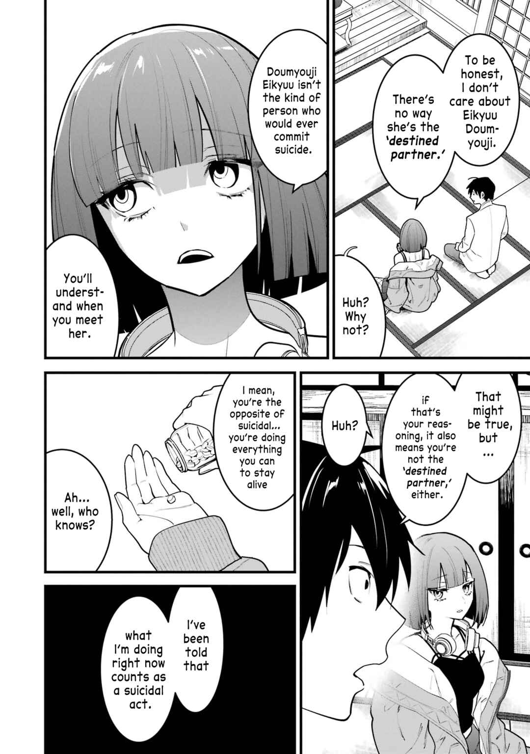Page 20 Chapter 12 6-nin no Shinanai Shoujo to Kanarazu Shinu Unmei no Hito