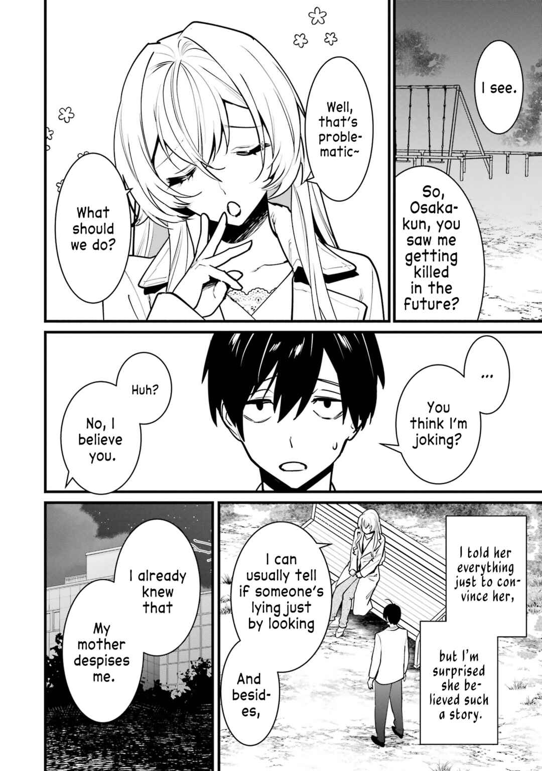 Page 26 Chapter 13 6-nin no Shinanai Shoujo to Kanarazu Shinu Unmei no Hito