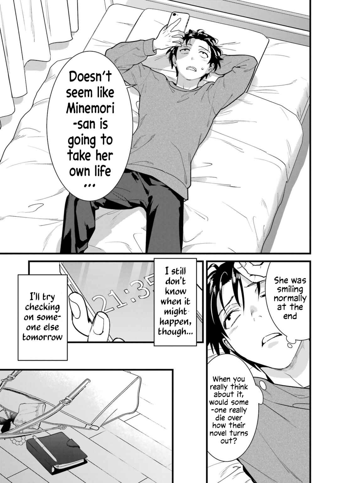 Page 33 Chapter 4 6-nin no Shinanai Shoujo to Kanarazu Shinu Unmei no Hito