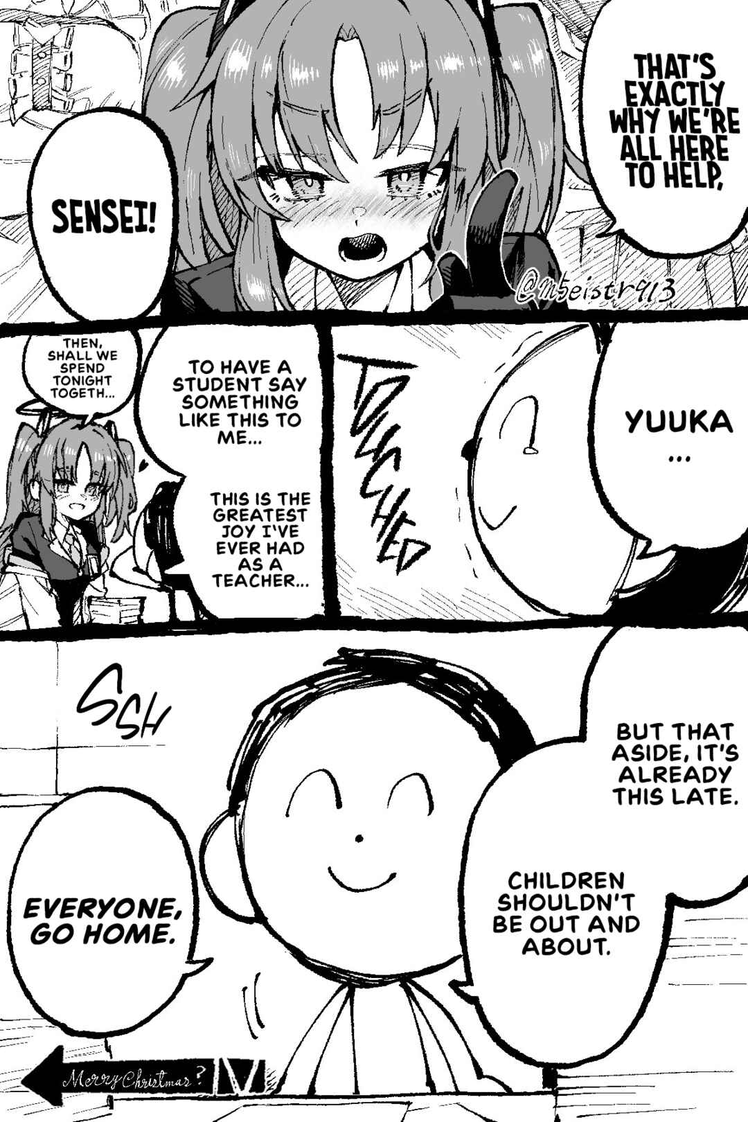 Page 2 Chapter 51 Blue Archive - JAZZs Twitter Content (Doujinshi)